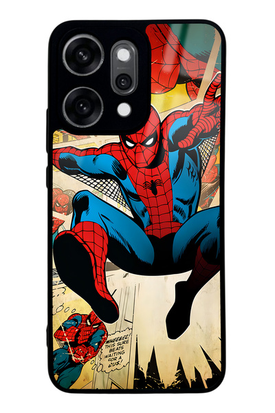 Spoyi Oppo Reno 14 Pro Spider-Man Glossy Phone Case with Spider-Man Design