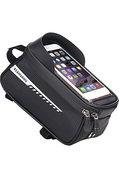 FeyzaDesign Elektrikli Scooter Çantası, Su Geçirmez, Telefon Tutucu, Gidon Uy...