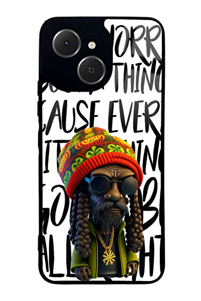 Spoyi غطاء هاتف تكنو سبارك 40 سي بتصميم بوب مارلي لامع