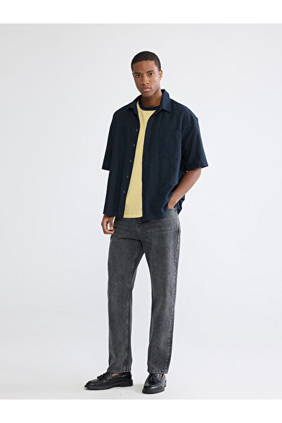 LC Waikiki Ανδρικό τζιν παντελόνι Anthracite 745 Baggy Fit