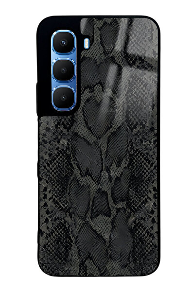 Spoyi غطاء هاتف إنفينكس هوت 60 بتصميم جلد الثعبان اللامع