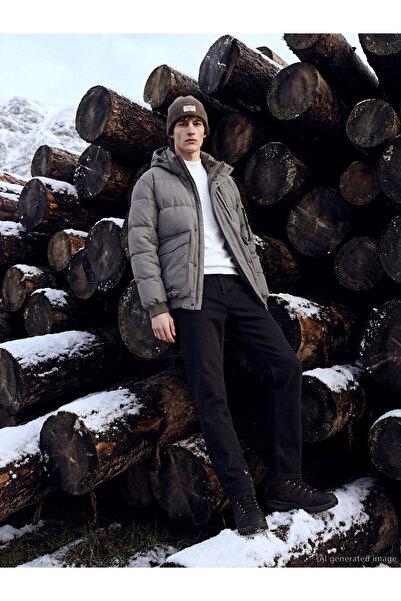 LC Waikiki Rmz Gi̇yi̇m Farkiyla 779 Standard Fit Winter Men's Jean Pants with...