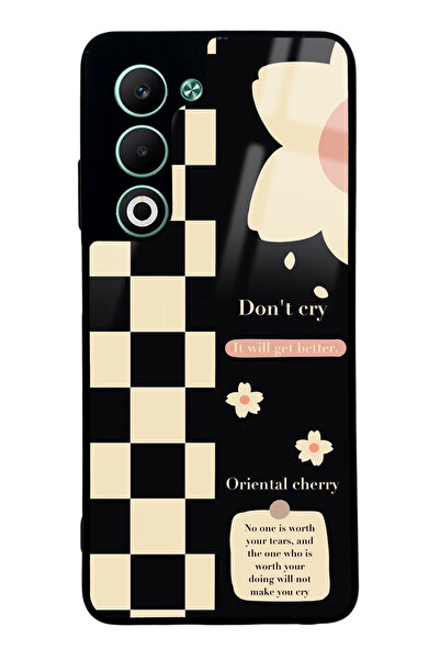 Spoyi Oppo A5 5G Don't Ery Tasarımlı Glossy Telefon Kılıfı