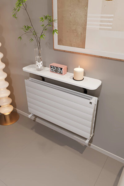 ED PET DİZAYN Petek Üstü Dresuar Dekoratif Uçan Raf Kalorifer Peteği Rafı 80 Cm