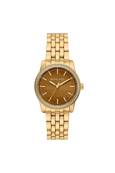 Michael Kors Bryant Round Brown Dial Watch MK7581