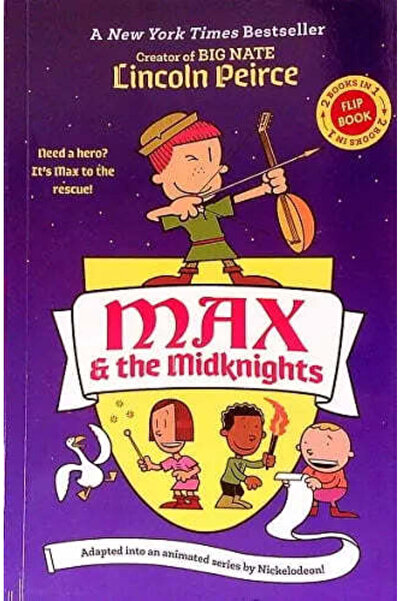 Book Boss Max & The Midknights/Battle Of The Bodkins (2 Books In 1 Flip Book)