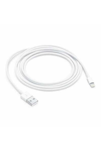 Apple Cablu date MD819ZM/A, USB-A - Lightning, 2m, alb