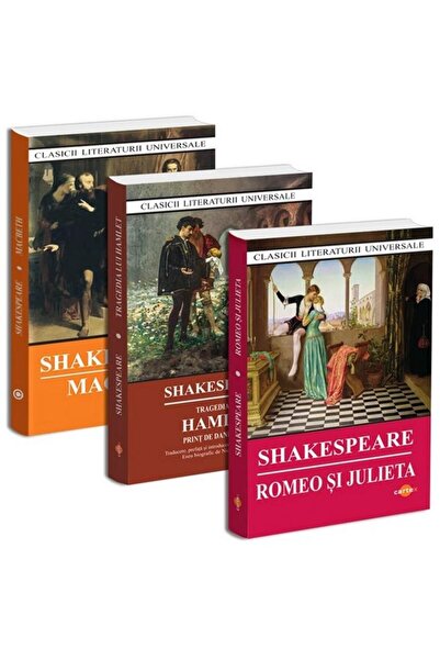 Editura Cartex Shakespeare Package: 1. Macbeth; 2. Romeo and Juliet