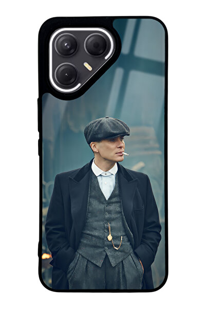 Spoyi حافظة هاتف تكنو بوفا 7 برو بتصميم بيكي بلايندرز توماس شيلبي لامعة