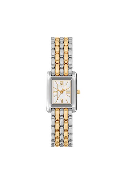 Michael Kors Essex Rectangular White Dial Watch MK4999