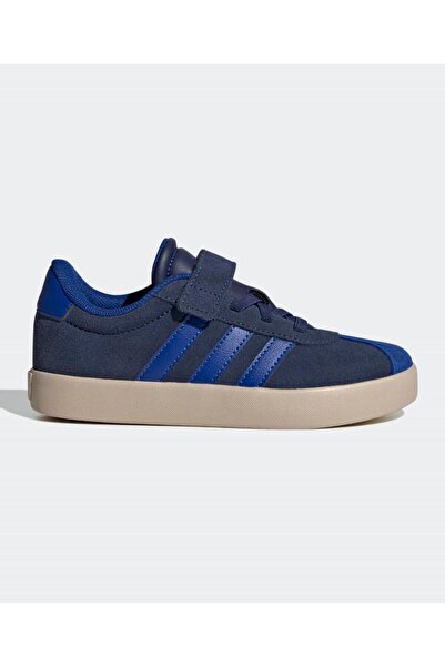 adidas VL Court 3.0 Velcro Closure Shoes - Dark Blue