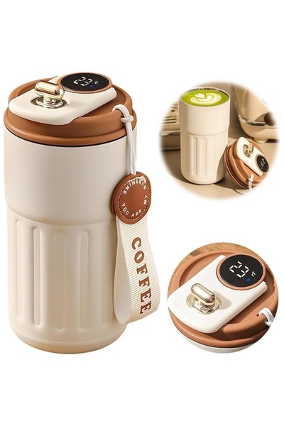 FOXMAG24 Thermal mug, with LED display, temperature control, for hot or cold ...