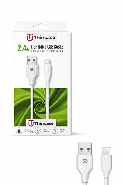 THİNCASE Usb ligtning ıphone şarj data kablosu