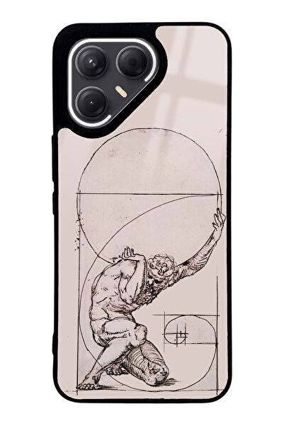 Spoyi حافظة هاتف تكنو بوفا 7 برو بتصميم نحتي لامع