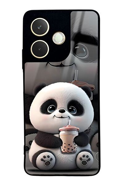 Spoyi Oppo A5 Pro Baby Panda Tasarımlı Glossy Telefon Kılıfı