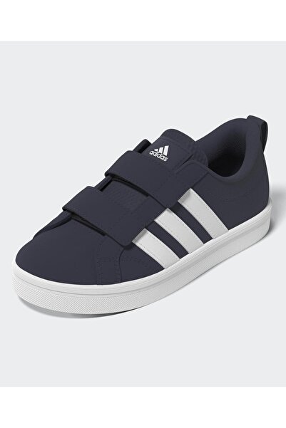 adidas حذاء رياضي VS Pace 2.0 بإغلاق لاصق - أزرق داكن وأبيض سحابي