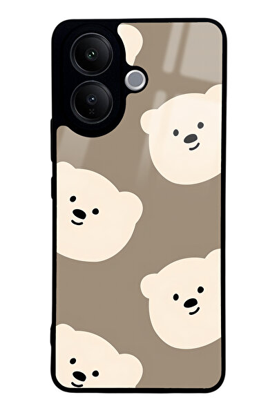 Spoyi حافظة هاتف لامعة بتصميم سويت فيس لهاتف فيفو V60 لايت