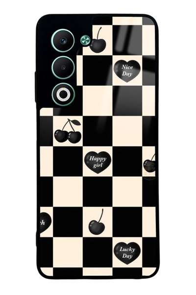 Spoyi Oppo A5 5G Happy Girls Tasarımlı Glossy Telefon Kılıfı