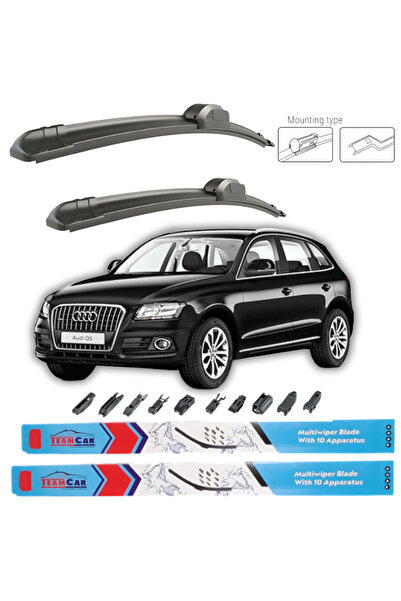 TEAMCAR Wipers Audi Q5 (I, 8R) 2013-2017 – Front set