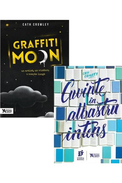 Editura Storia Books Pachet 2 carti Cath Crowley: 1. Graffiti Moon, 2.