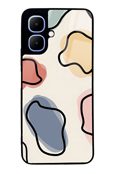 Spoyi İnfinix Smart 10 Nude Milky Tasarımlı Glossy Telefon Kılıfı