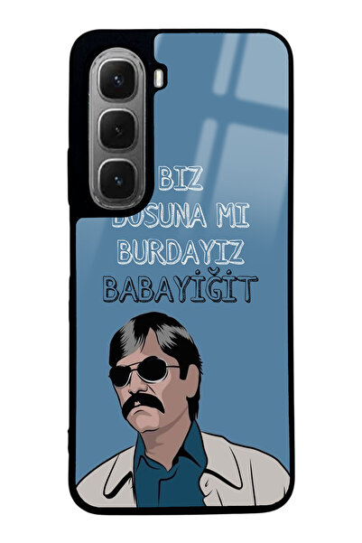 Spoyi غطاء هاتف إنفينكس هوت 60i بتصميم باباييجيت لامع