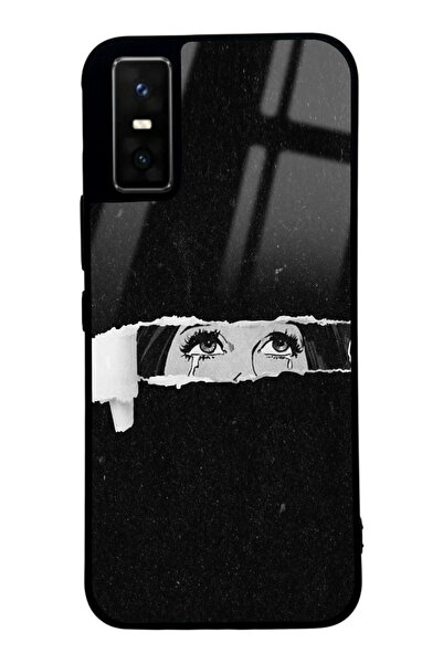 Spoyi İnfinix GT 30 Pro Gözler Tasarımlı Glossy Telefon Kılıfı