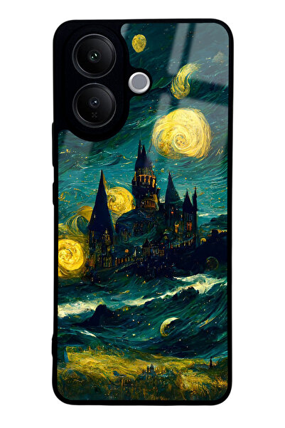 Spoyi Vivo V60 Lite Van Gogh Tasarımlı Glossy Telefon Kılıfı