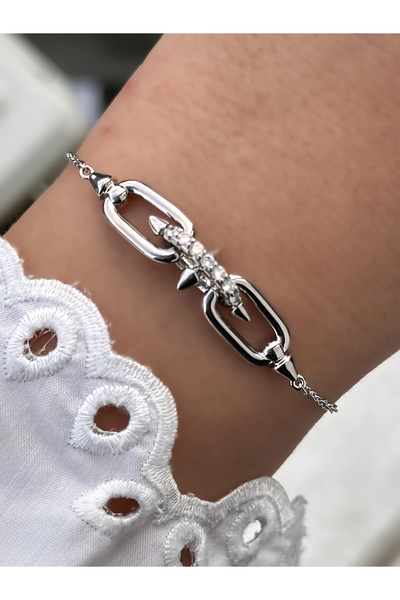 FERRO Silver Steel Women's Bracelet Frjw10011A-A 2 Year Warranty Gift Boxed