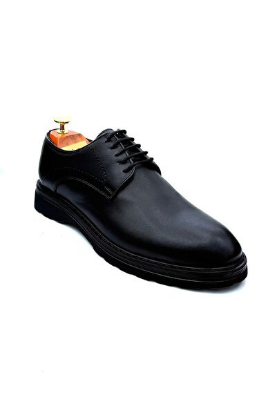 İYİSİNDEN SHOES حذاء رجالي كلاسيكي من الجلد الطبيعي برباط، جلد داخلي وخارجي خ...