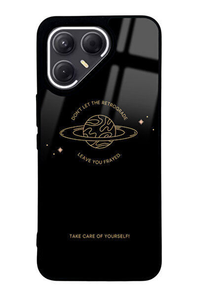 Spoyi حافظة هاتف تكنو بوفا 7 برو بتصميم ريتروغريد لامع