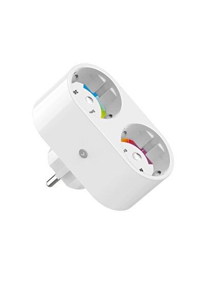 Gosund Priză inteligentă duală WiFi SP211, monitorizare energie, control voca...