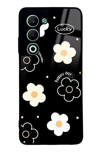 Spoyi Oppo A5 5G Lucky Happy Day Tasarımlı Glossy Telefon Kılıfı