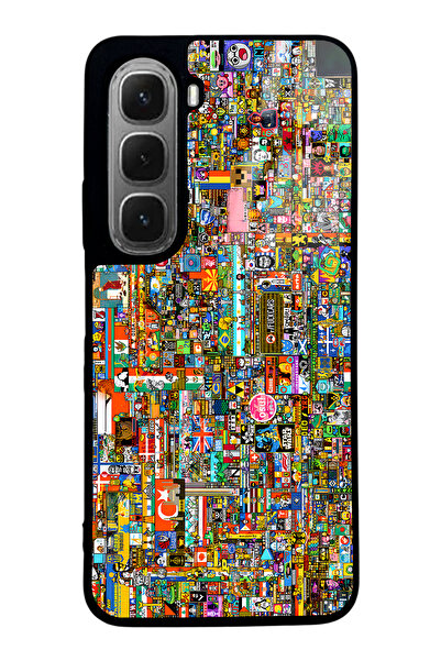 Spoyi حافظة هاتف لامعة بتصميم تذكاري من إنفينيكس هوت 60 آي آر/بلاس