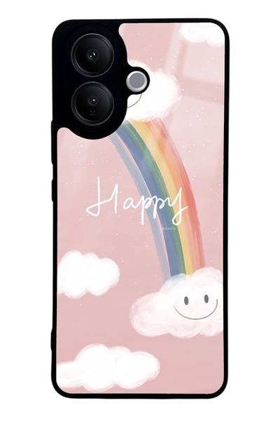 Spoyi Vivo V60 Lite Happy Cloude Design Glossy Phone Case