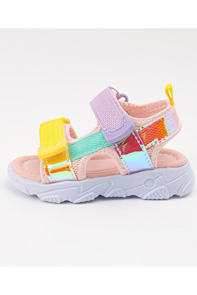 SAPS Velcro Closure Sandals - Multicolor