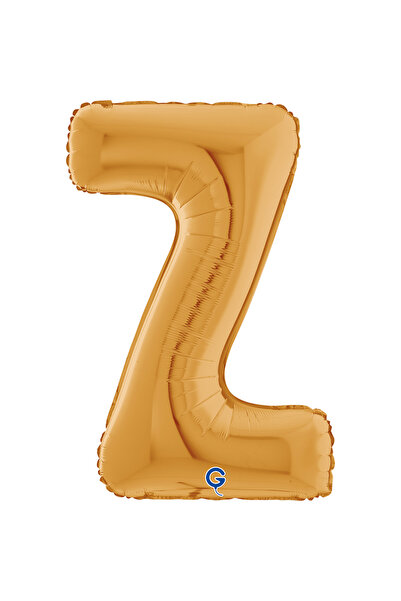 grabo Letter Foil Balloon Gold 26 Inch (66 cm) Italian