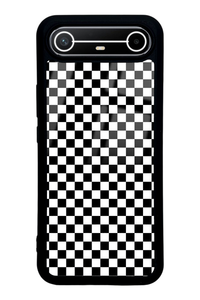 Spoyi حافظة هاتف تكنو سبارك سليم بتصميم مربعات لامعة