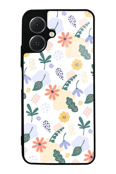 Spoyi Tecno Spark Go 2 Glossy Phone Case with Tiny Flowers Design
