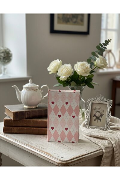 CHEMDLE Dekoratif Kitap Kutu Minimal ve Şık Tasarım 12*19,5 cm