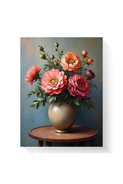 Printees Tablou - Bujori - Canvas pe șasiu