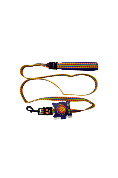 Doco ¬Æ LOCO Leash - 6 أقدام (DCL1072)[النسيج - شارع الليمون، المقاس - كبير]