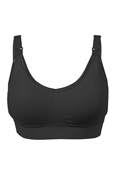 OKUS حمالة صدر أصلية كاملة الكوب للحوامل والمرضعات - أسود - مقاس كبير جدًا (X...