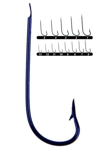 YOUVELLA 1303 Uzun Çapraz Mavi Çapari İğnesi 100'lü Kutu