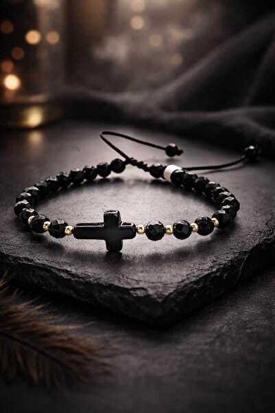 OEM Bratara pe snur cu bile din argint 925 placate cu aur de 18k