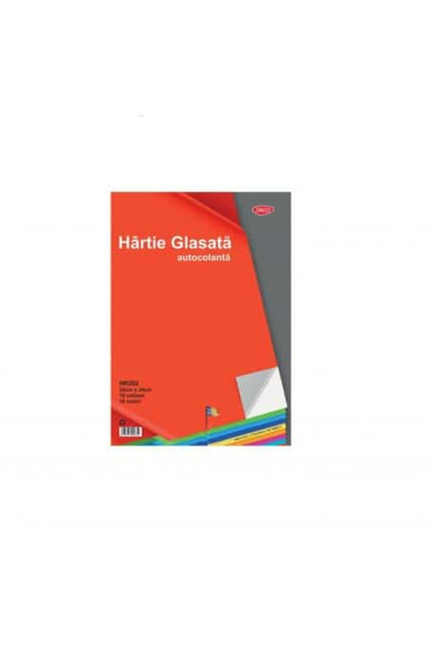 daço Hartie glasata autocolanta lucioasa 240x340mm
