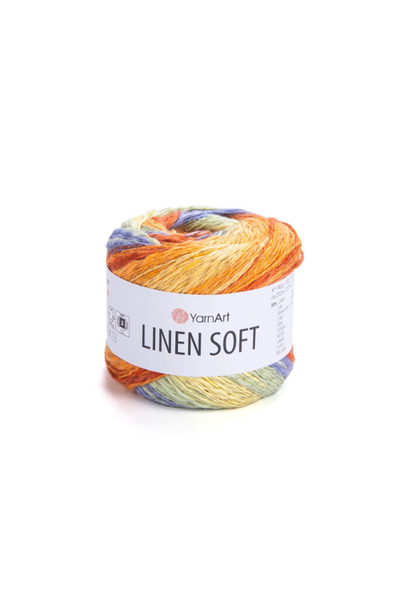 Yarnart Soft Linen 4’lü Avantajlı Paket %30 Keten %36 Viskon %34 Pamuk – 100 ...