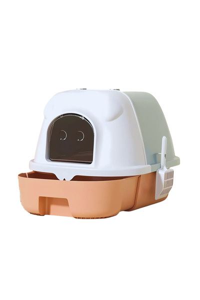 PADO Meow Cat Litter Box 53*41*38Cm-Green