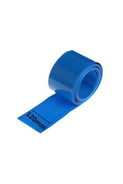 OR-TEC Shrink - 120MM Lityum Batarya Kaplama Isıyla Daralan PVC Makaron 1 Metre