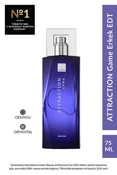 AVON Attraction Game Erkek EDT 75ml